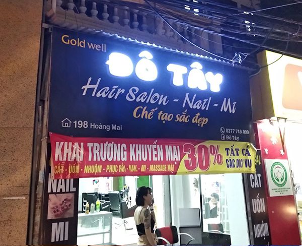 Mẫu Biển Quảng Cáo Salon Tóc Đẹp, Hiện Đại