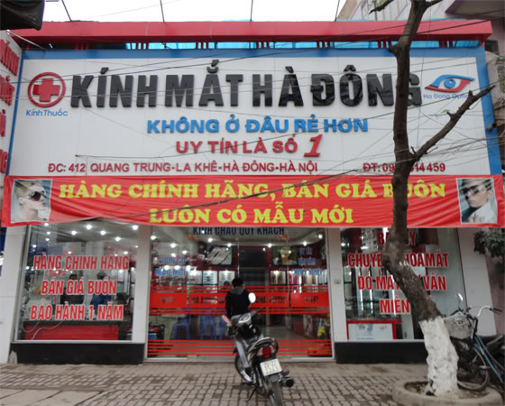 Thi Công Biển Quảng Cáo Kính Mắt Đẹp, Chuyên Nghiệp