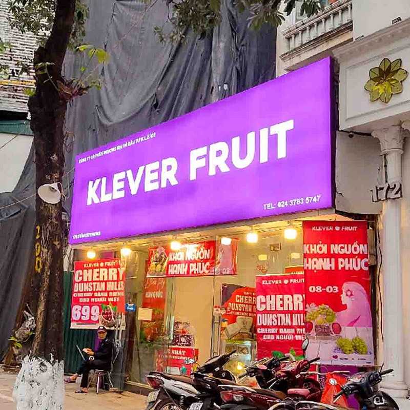 Bảng Hiệu Cửa Hàng Trái Cây Đẹp, Thu Hút Khách