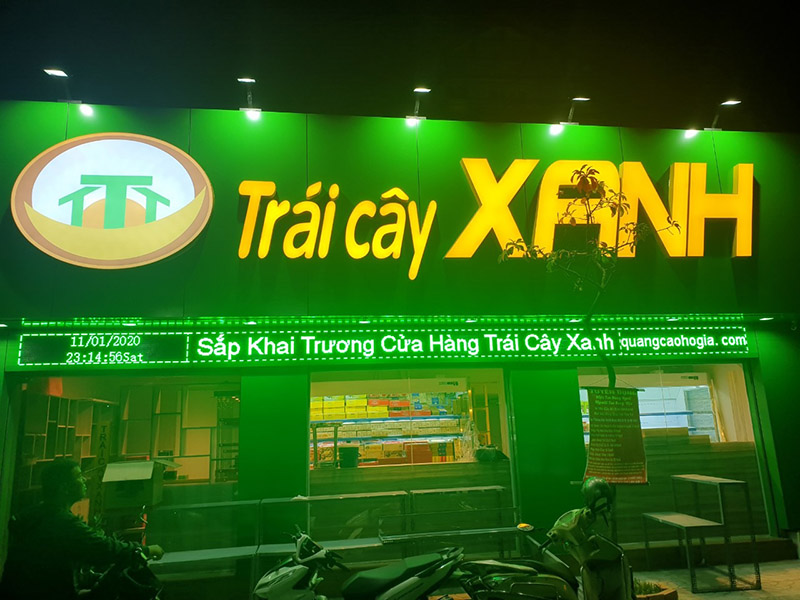 Bảng Hiệu Cửa Hàng Trái Cây Đẹp, Thu Hút Khách