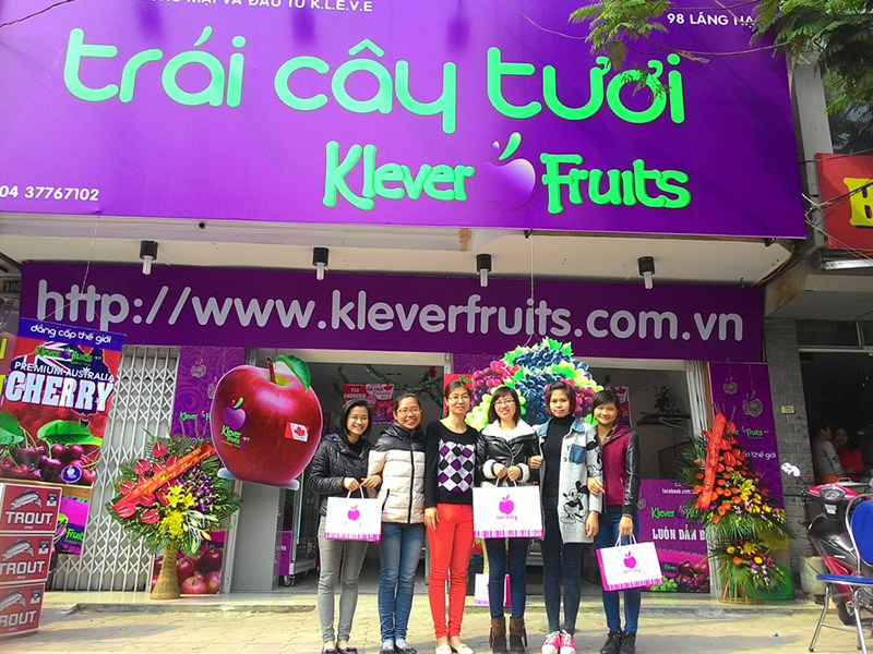 Thi Công Bảng Hiệu Cửa Hàng Trái Cây Đẹp, Bền