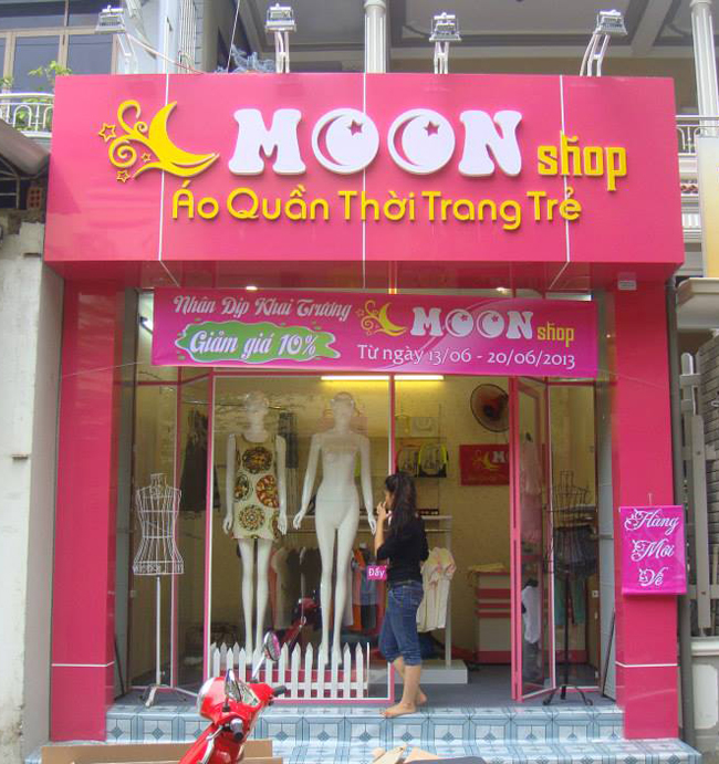 MẪU BIỂN QUẢNG CÁO SHOP QUẦN ÁO TRẺ EM ĐẸP