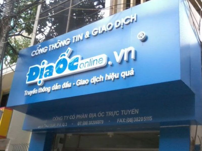 Bảng Hiệu Công Ty Bất Động Sản Đẹp, Chuyên Nghiệp