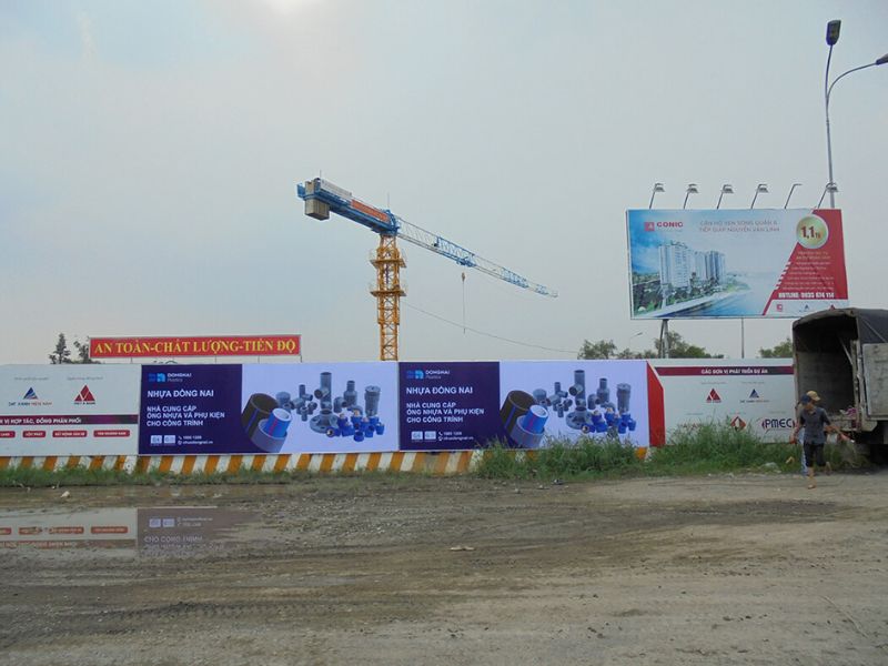 Mẫu Bảng Hiệu Thi Công Xây Dựng Đẹp, Chuẩn Công Trình
