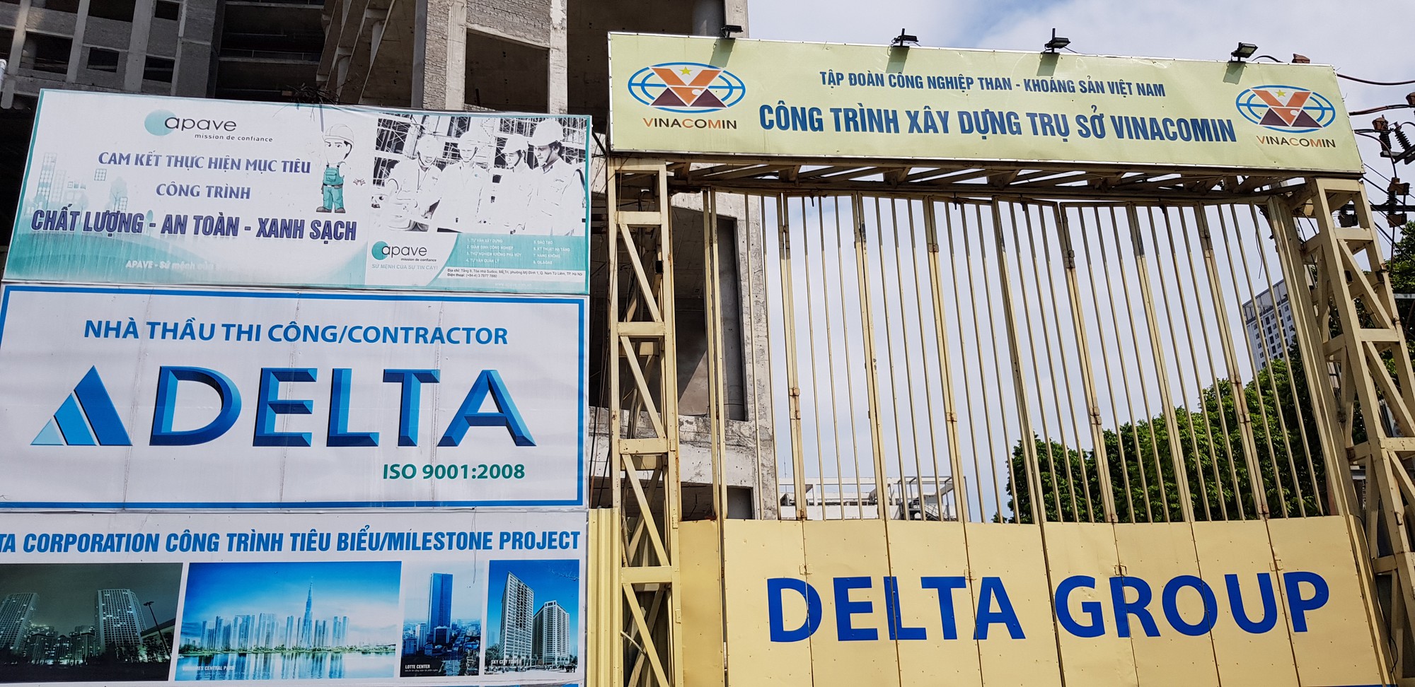 Mẫu Bảng Hiệu Thi Công Xây Dựng Đẹp, Chuẩn Công Trình