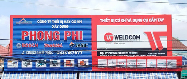 Mẫu Biển Quảng Cáo Cơ Khí Đẹp, Bền Chắc, Thu Hút