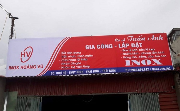 Mẫu Biển Quảng Cáo Cơ Khí Đẹp Năm 2025