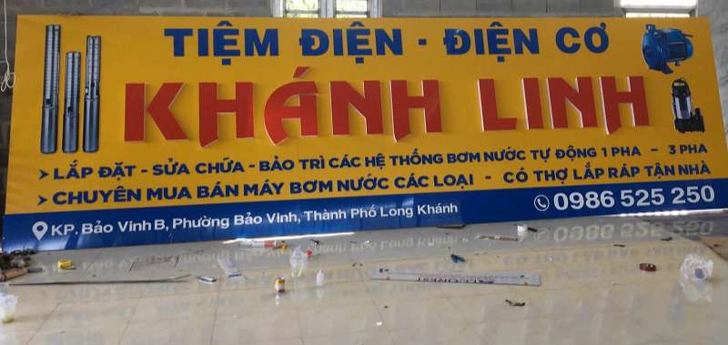 Bảng Hiệu Điện Cơ Bền Đẹp, Chuẩn Kỹ Thuật