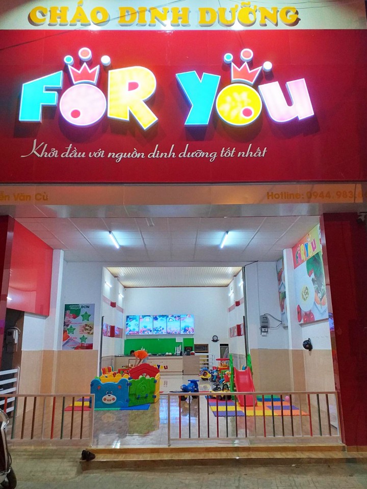 Mẫu Biển Hiệu Cháo Dinh Dưỡng Đẹp