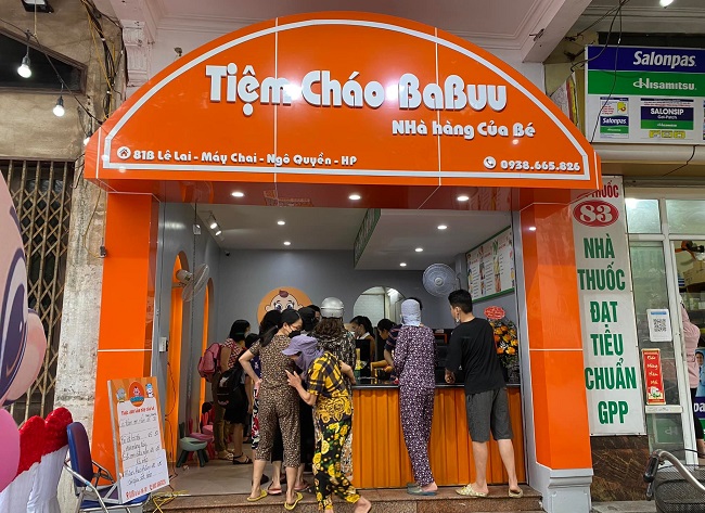 Mẫu Biển Hiệu Cháo Dinh Dưỡng Đẹp