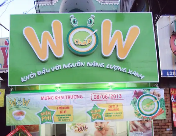 Mẫu Biển Hiệu Cháo Dinh Dưỡng Đẹp Năm 2025