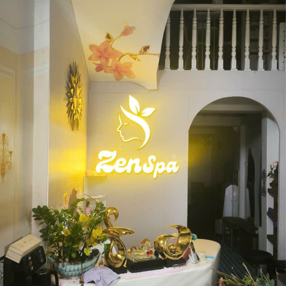 Thi Công Bảng Hiệu Massage Chuyên Nghiệp, Sang Trọng