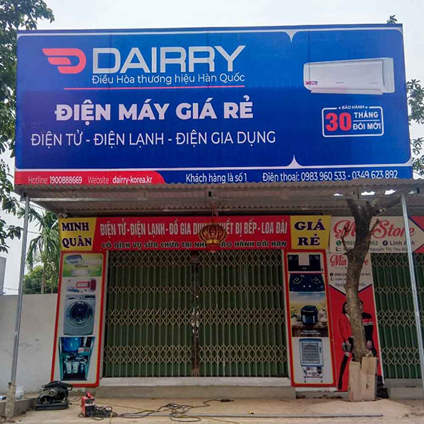 Thi Công Bảng Hiệu Điện Lạnh Uy Tín, Bền Đẹp