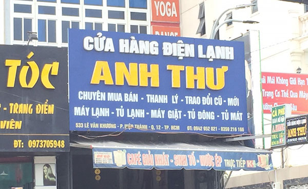 Thiết Kế Bảng Hiệu Điện Lạnh Chuyên Nghiệp, Bền Đẹp