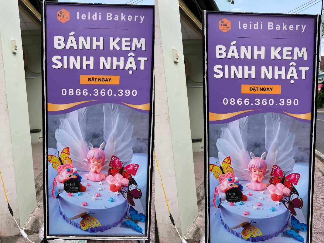 Mẫu Bảng Hiệu Tiệm Bánh Đẹp Năm 2025