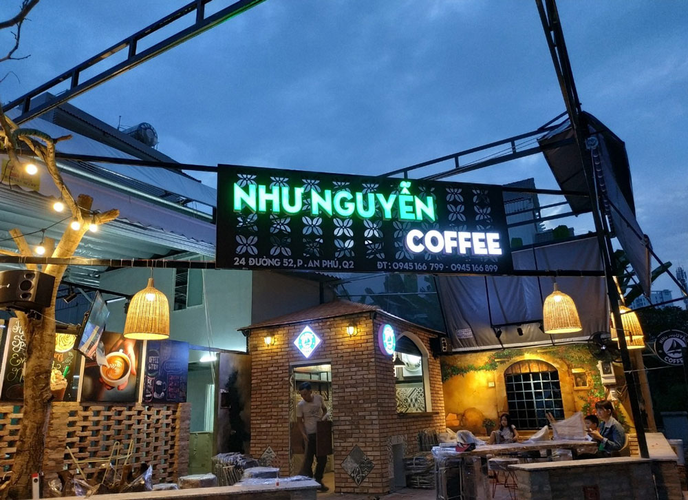 Mẫu Bảng Hiệu Quán Cà Phê Đẹp, Thu Hút Khách