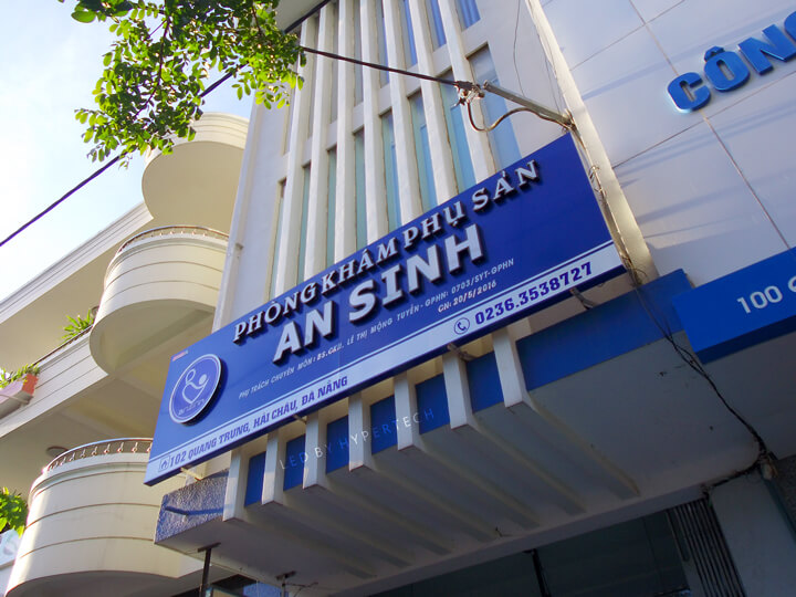 Mẫu Biển Hiệu Phòng Khám Đẹp