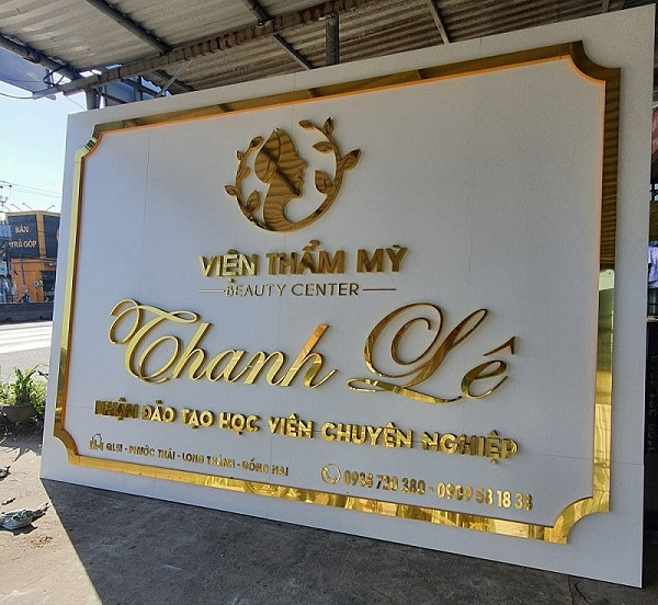 Bảng Hiệu Thẩm Mỹ Viện Đẹp, Sang Trọng