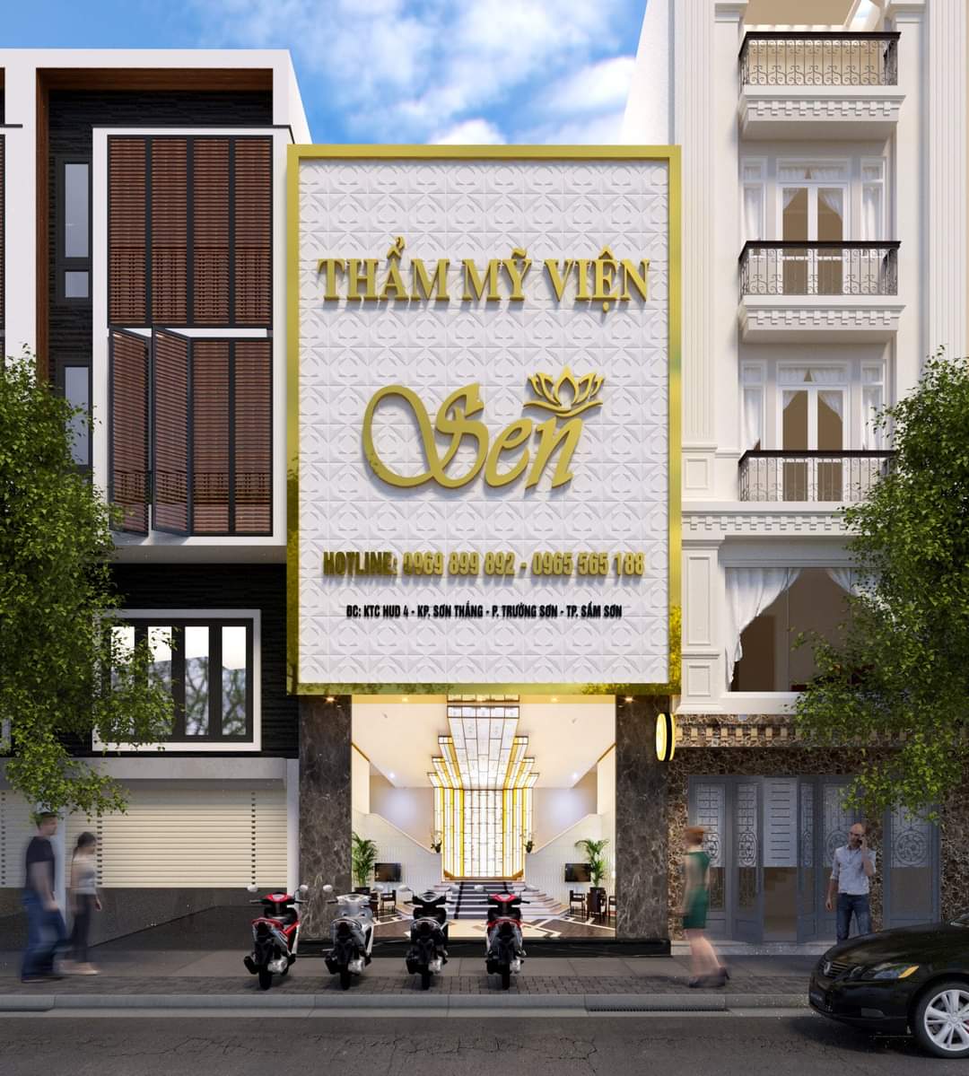 Mẫu Bảng Hiệu Thẩm Mỹ Viện Đẹp, Sang Trọng, Thu Hút