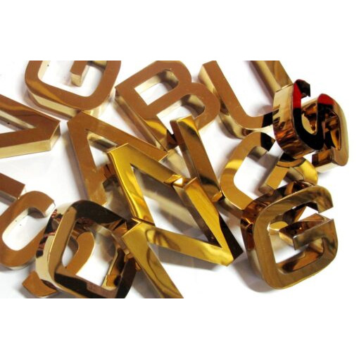 Chữ Inox Vàng Gương Đẹp Năm 2026