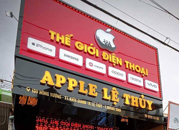 Mẫu Bảng Hiệu Điện Thoại Đẹp