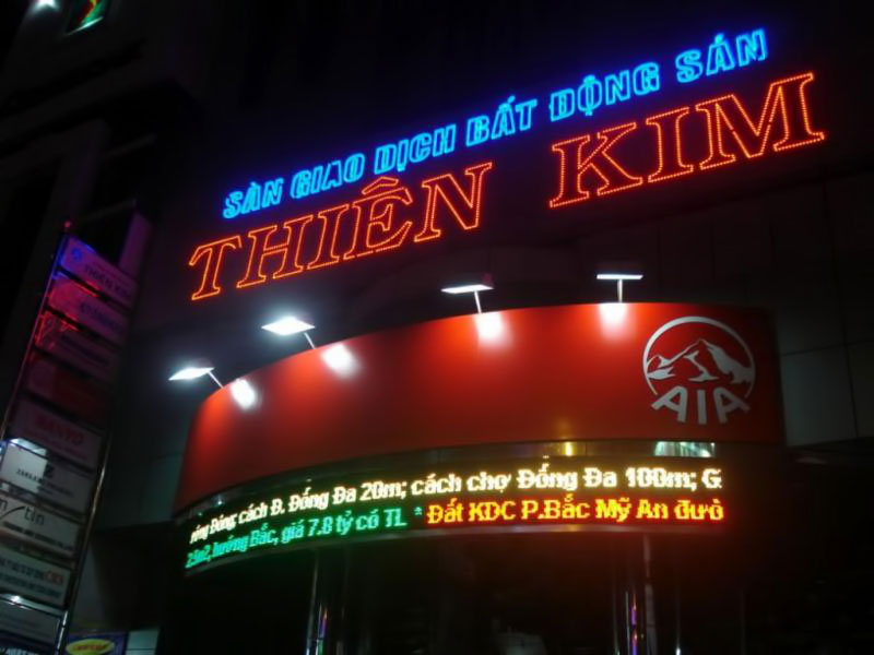 Mẫu Bảng Hiệu LED Ma Trận Đẹp Năm 2026