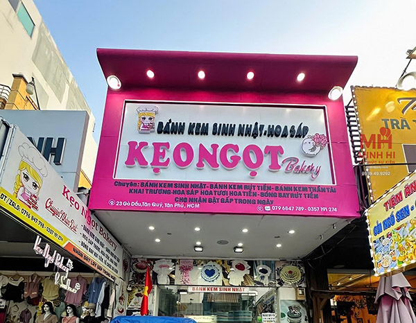 Mẫu Bảng Hiệu Tiệm Bánh Đẹp Năm 2026 Thu Hút Khách Hàng