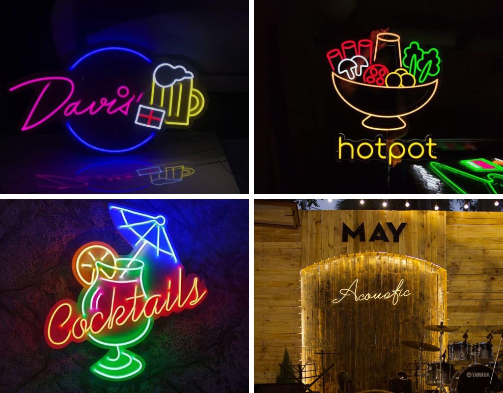 Mẫu Biển Hiệu Đèn Neon Đẹp Năm 2026 Nổi Bật Và Ấn Tượng