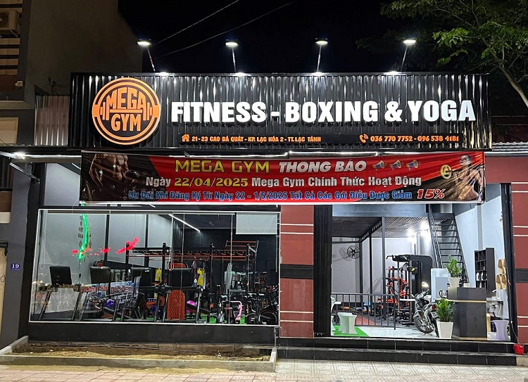 Mẫu Bảng Hiệu Phòng Tập Yoga Đẹp Năm 2026