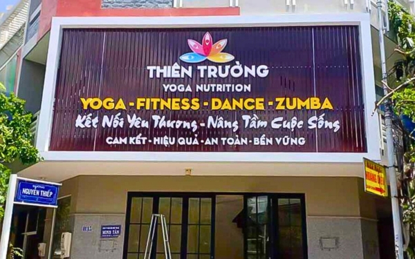 Mẫu Bảng Hiệu Phòng Tập Yoga Đẹp Năm 2026