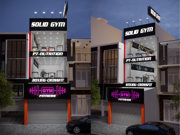 Mẫu Bảng Hiệu Phòng Gym Đẹp Năm 2026