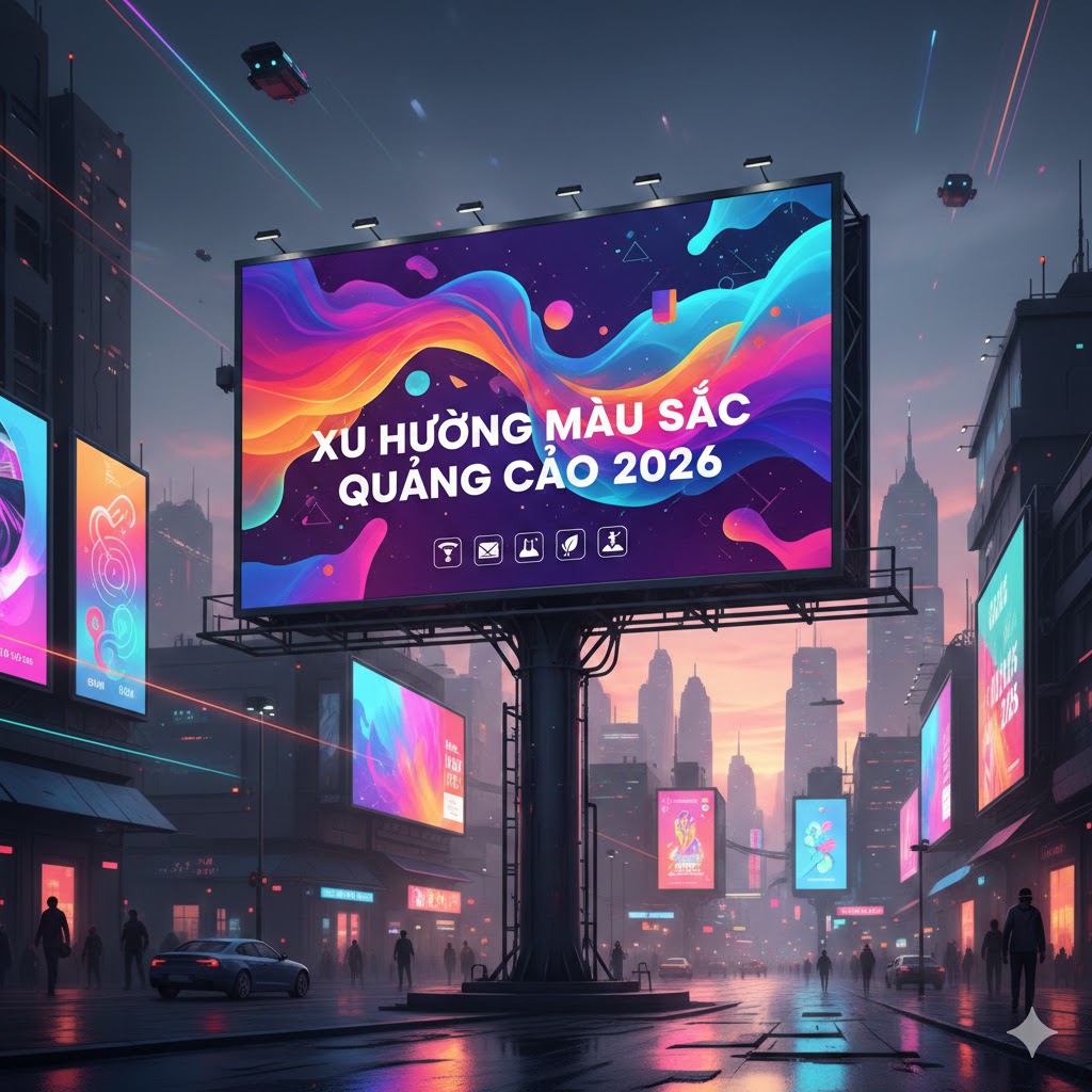 Xu Hướng Thiết Kế Bảng Hiệu Năm 2026