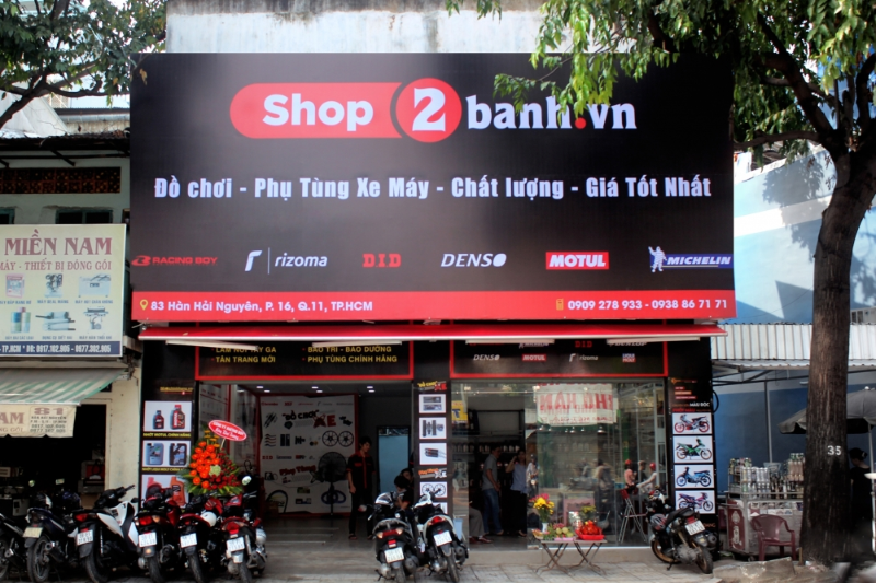 Mẫu Bảng Hiệu Cửa Hàng Xe Máy Đẹp Năm 2026