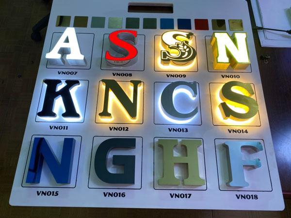 Mẫu Biển Quảng Cáo Chữ Nổi Đẹp