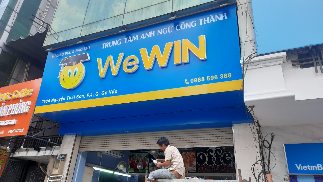 Mẫu Bảng Hiệu Alu Chữ Nổi Đẹp Năm 2026