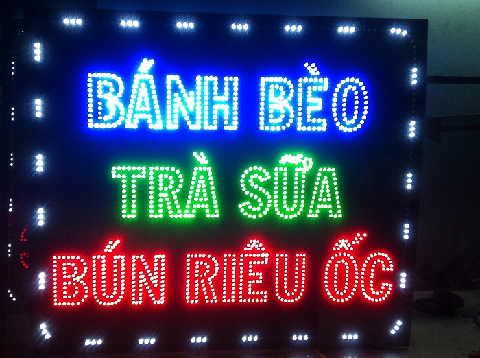 Mẫu Bảng Quảng Cáo LED Đẹp