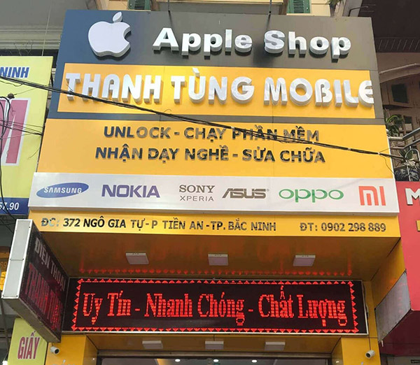 Mẫu Bảng Quảng Cáo Alu Đẹp
