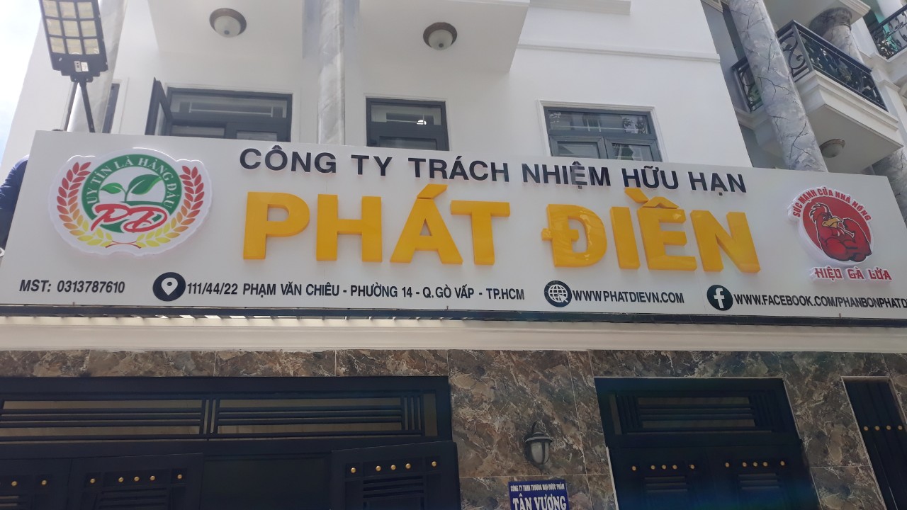 Mẫu Biển Hiệu Alu Chữ Nổi Mica Đẹp
