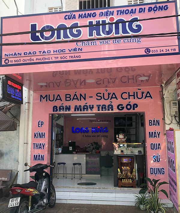 Mẫu Bảng Hiệu Cửa Hàng Điện Thoại Đẹp Năm 2026