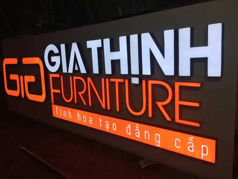 Mẫu Bảng Hiệu Hộp Đèn Chữ Nổi Đẹp Năm 2026