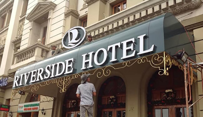 Mẫu Biển Hiệu Khách Sạn Đẹp