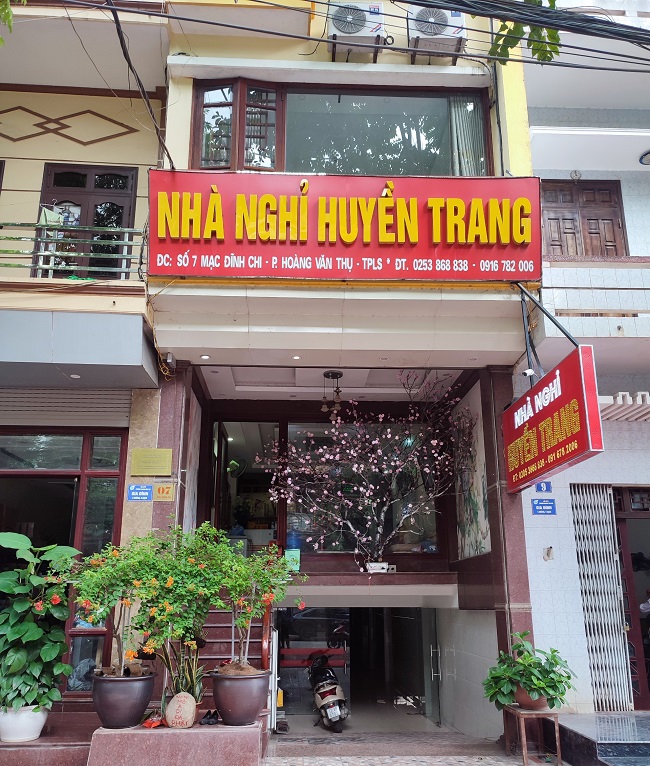 Mẫu Biển Hiệu Khách Sạn Đẹp