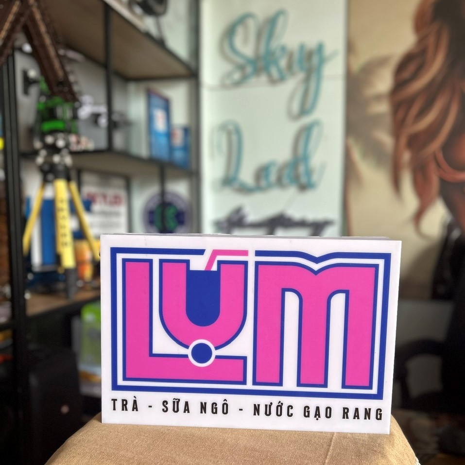 Mẫu Hộp Đèn Trà Sữa Đẹp Năm 2026