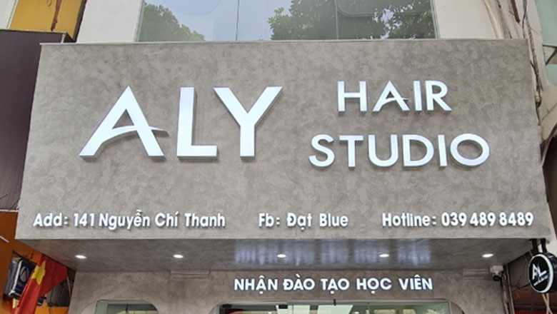 Thi Công Bảng Hiệu Salon Đẹp