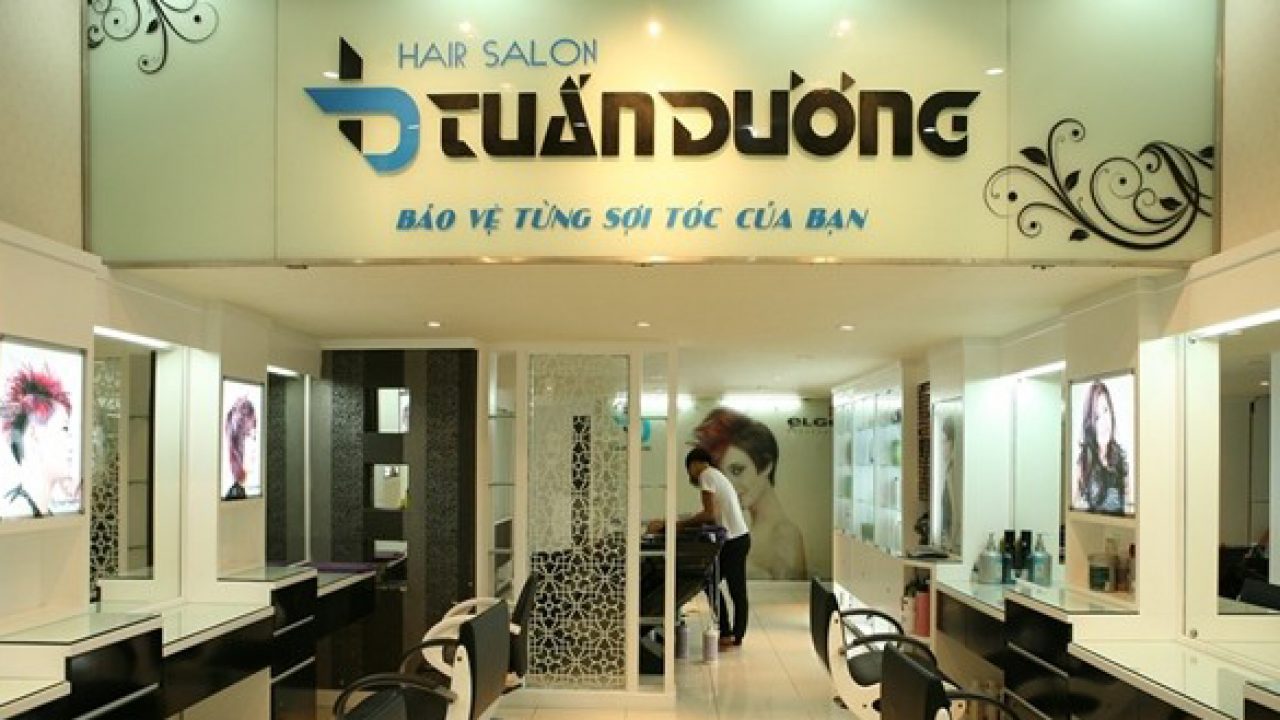 Thi Công Bảng Hiệu Salon Đẹp