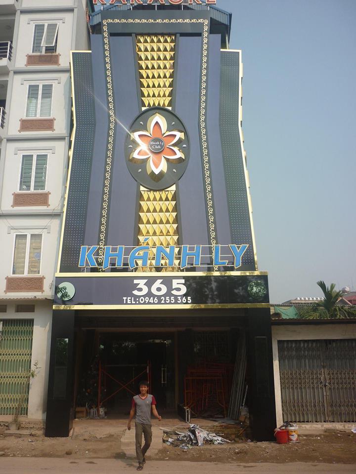 Thi Công Bảng Hiệu Karaoke Đẹp