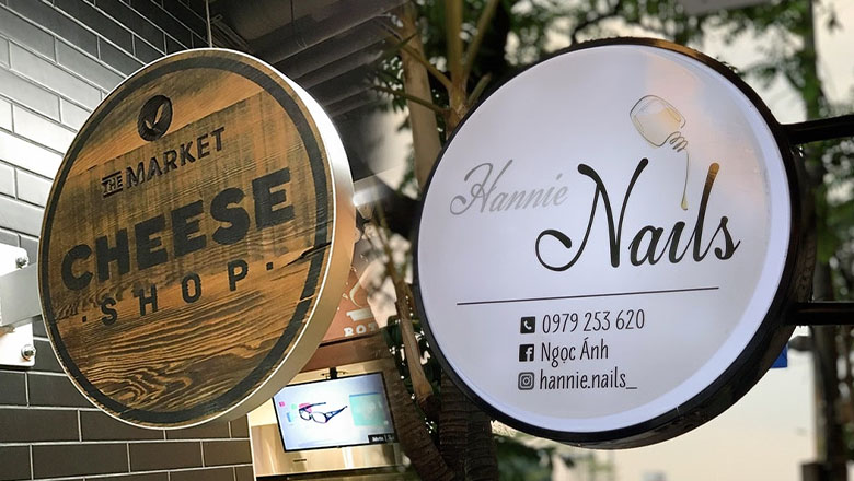 Thiết Kế Bảng Hiệu Hộp Đèn Mica Đẹp