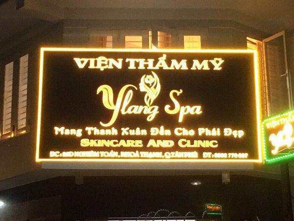Mẫu Biển Quảng Cáo Spa Đẹp