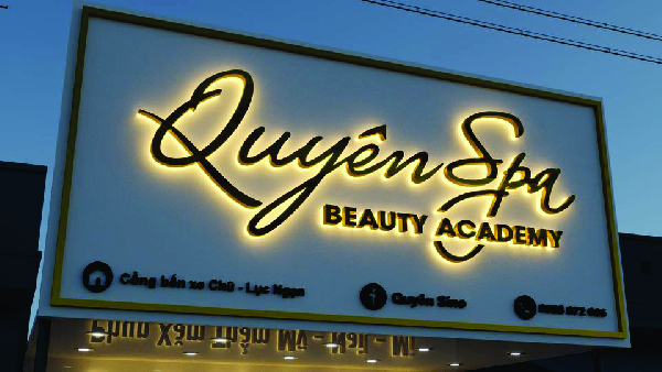 Mẫu Biển Quảng Cáo Spa Đẹp