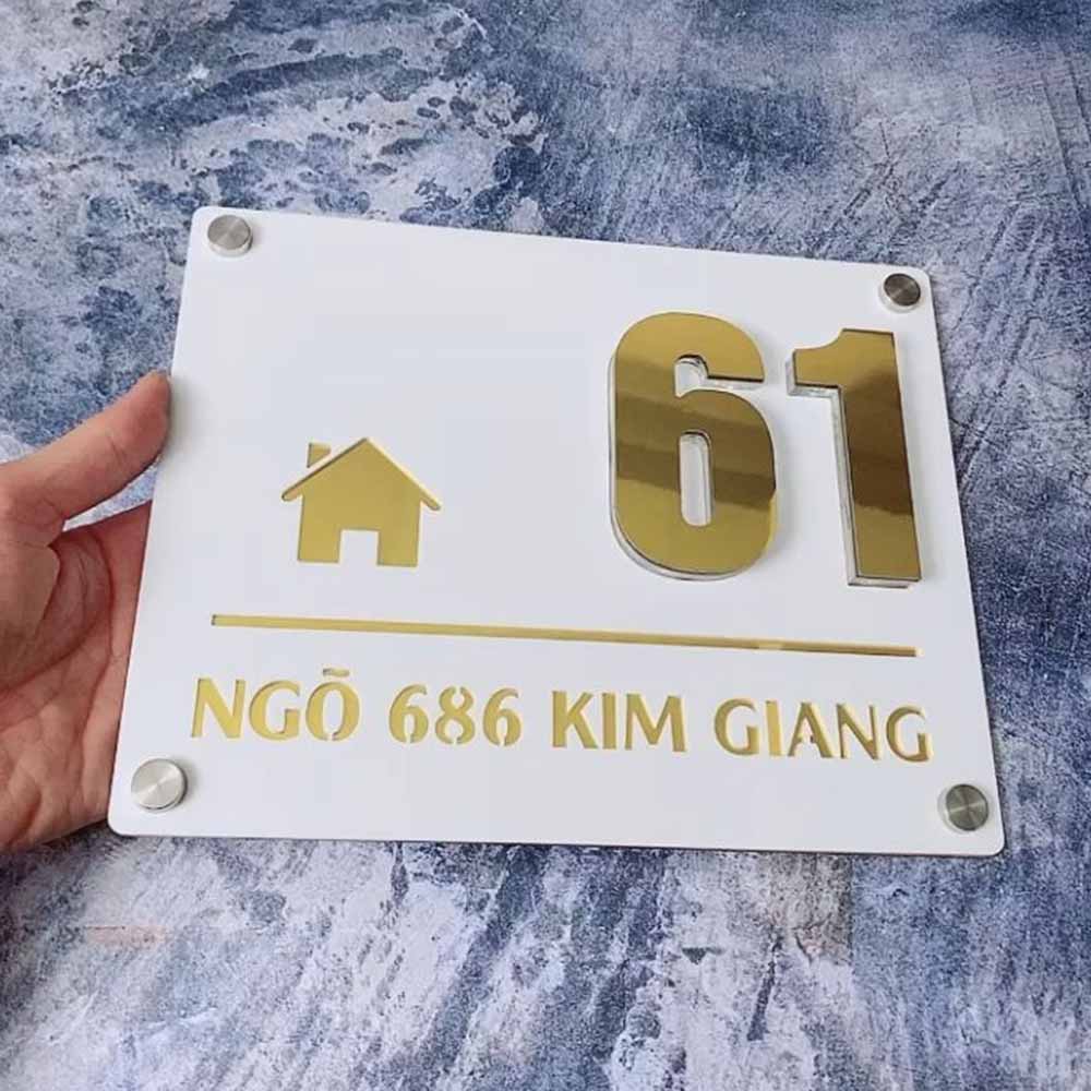 Mẫu Bảng Hiệu Công Ty Bằng Mica Đẹp Năm 2026